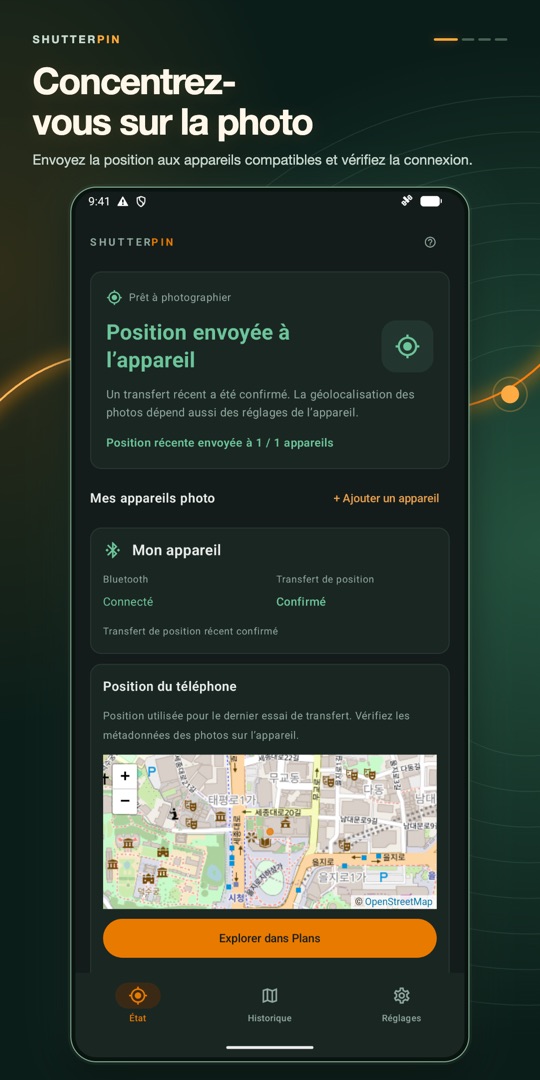 ShutterPin GPS Photo Geotag – Captures d’écran 1