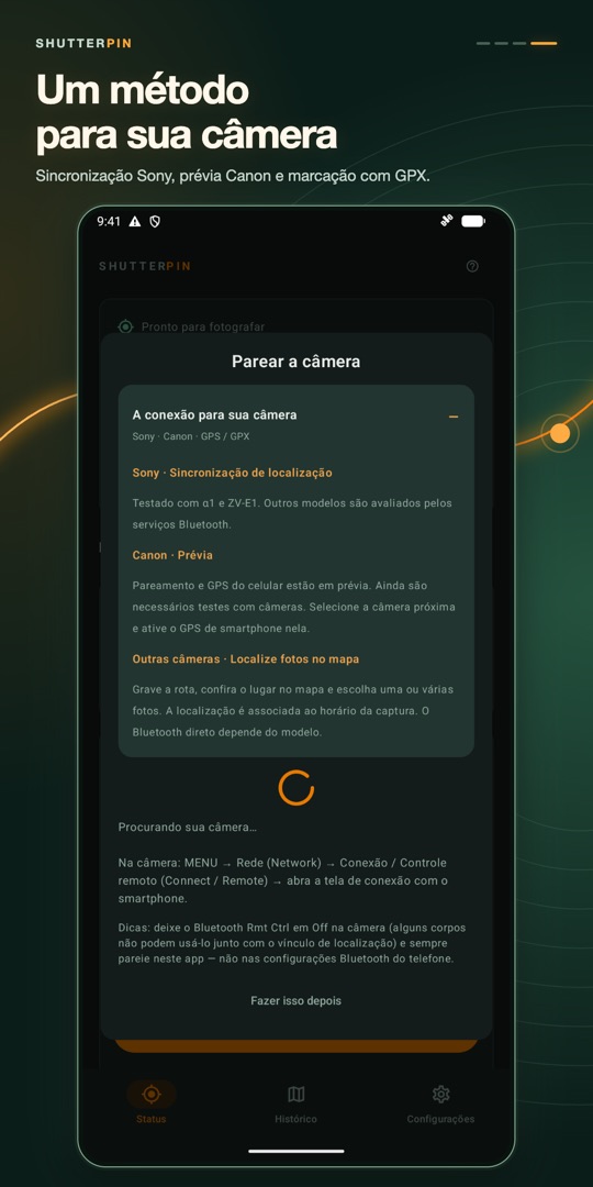 ShutterPin GPS da Câmera – Capturas de tela 4